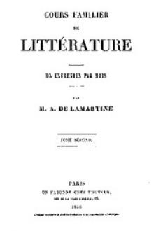 Cours familier de Littérature - Volume 02 by Alphonse de Lamartine