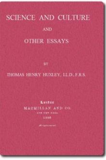 Science and Culture by Thomas Henry Huxley