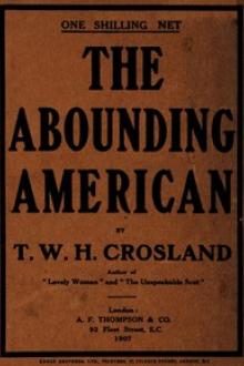 The Abounding American by T. W. H. Crosland