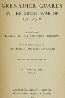 The Grenadier Guards in the Great War of 1914-1918, Vol by Frederick Ponsonby