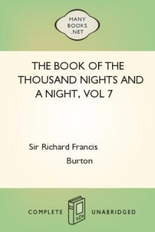 The Book of the Thousand Nights and a Night, vol 7 by Sir Richard Francis Burton