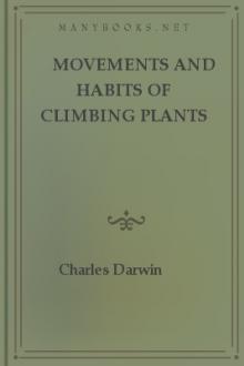 Movements and Habits of Climbing Plants by Charles Darwin