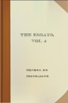The Essays, vol 4 by Michel de Montaigne