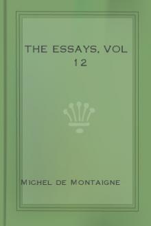 The Essays, vol 12 by Michel de Montaigne
