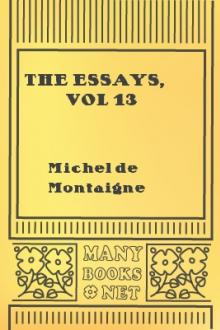 The Essays, vol 13 by Michel de Montaigne