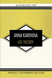 Anna Karenina by graf Tolstoy Leo