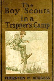 The Boy Scouts in a Trapper's Camp by Thornton W. Burgess